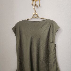 Banana Republic Sage Green Blouse
